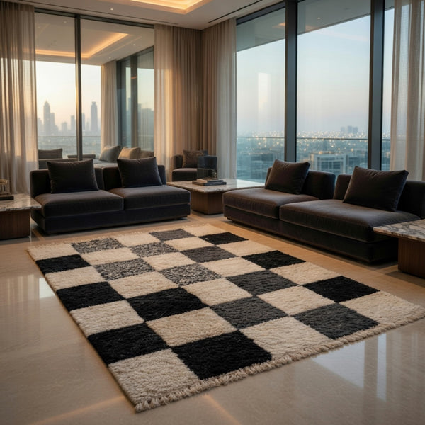 Chekky Rug alternate view