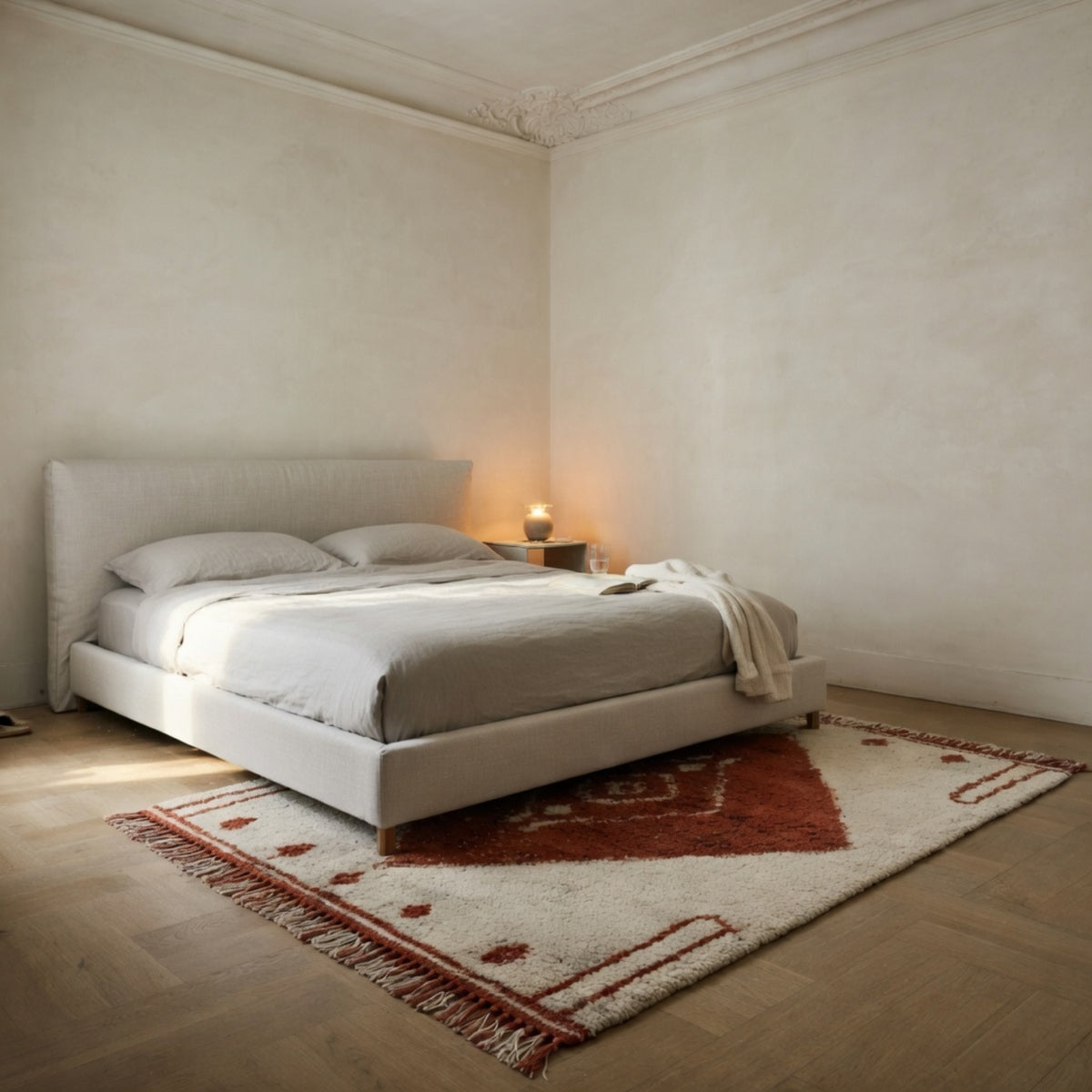 Shliha Rug in room setting | Maison Nadia